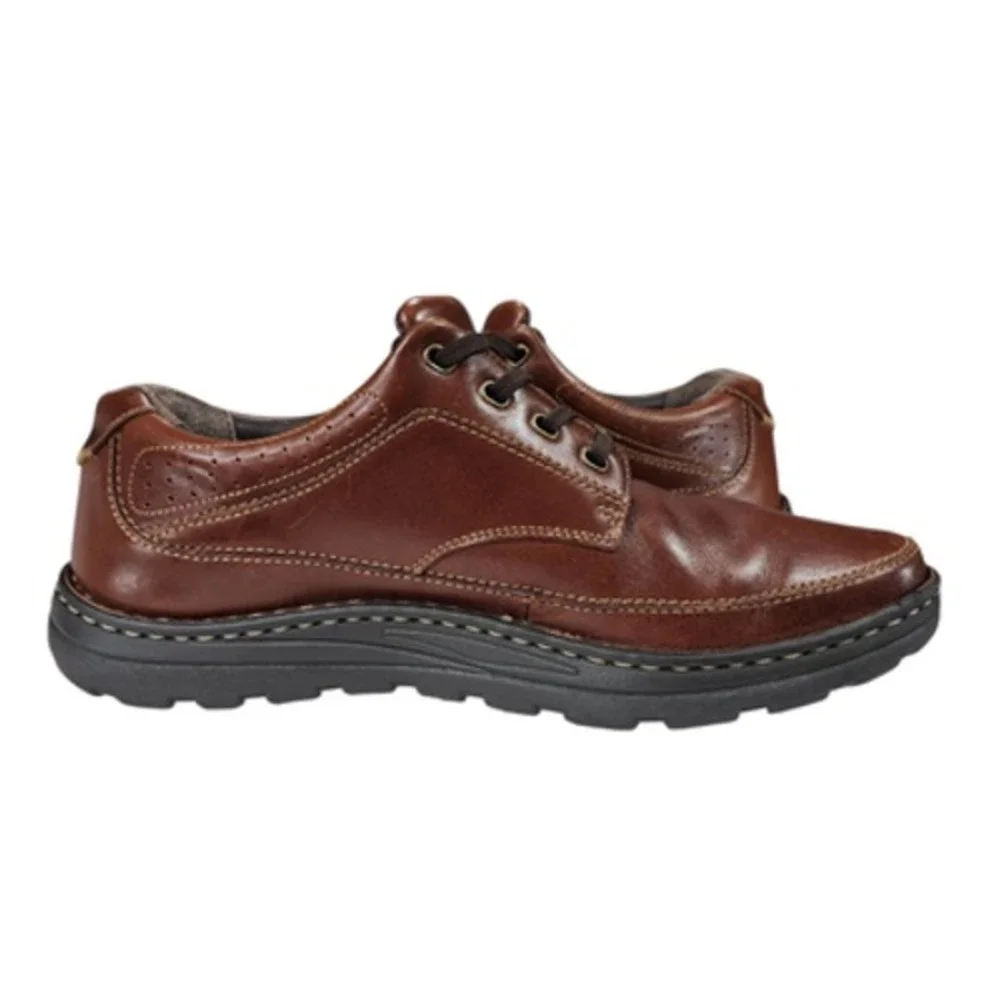 Drew Toledo II‎ Shoes Mens Size 12 Brown Leather Comfort Walking Casual Lace Up